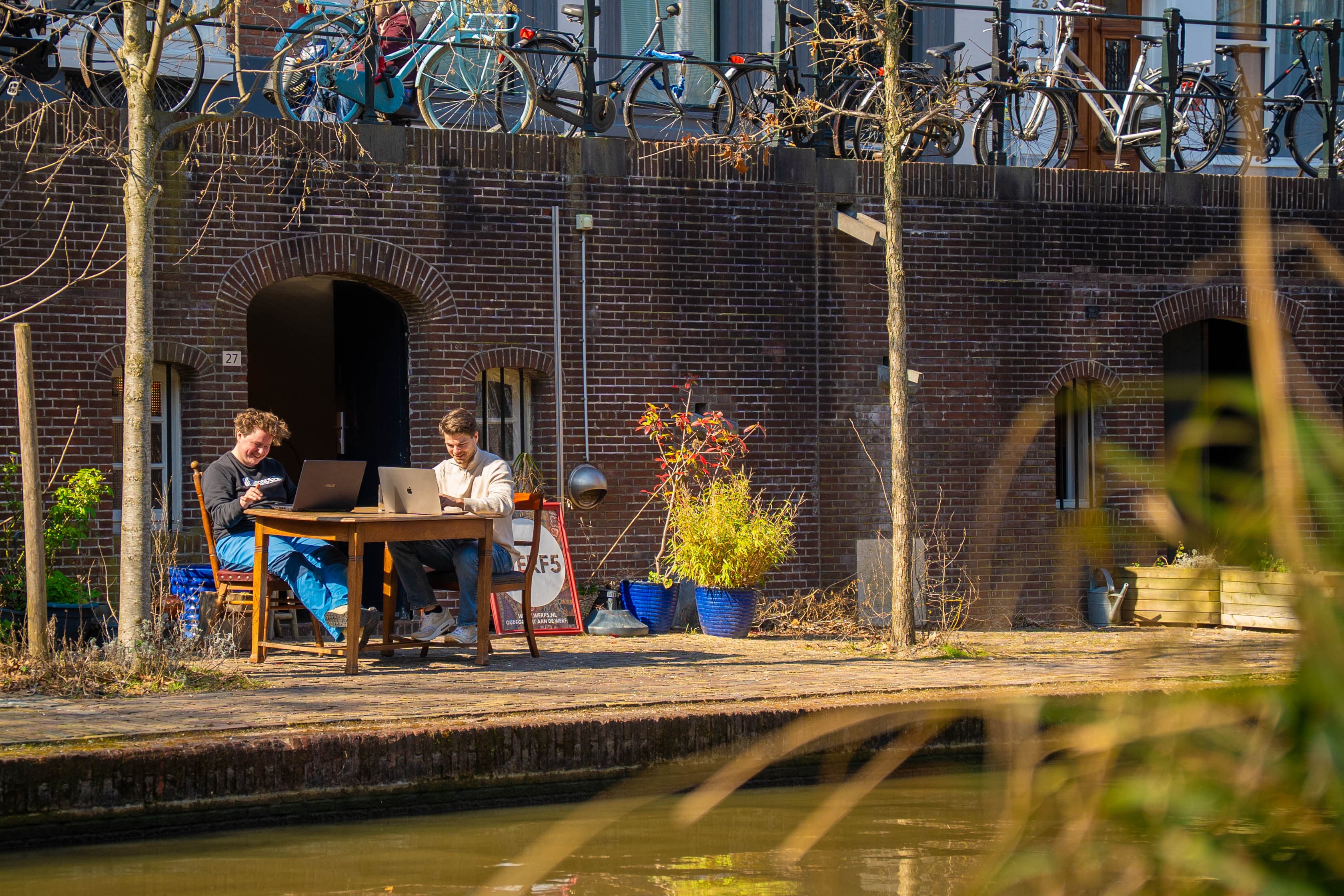 Coworken aan de kade