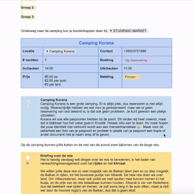 Nieuw draaiboek