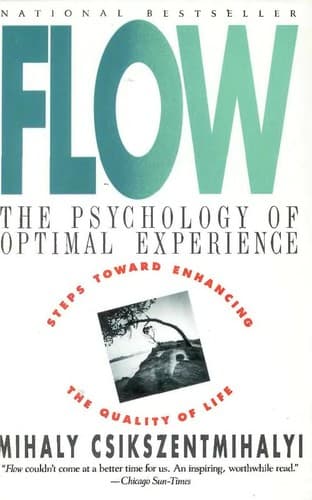 Omslag van Flow van Mihaly Csikszentmihalyi