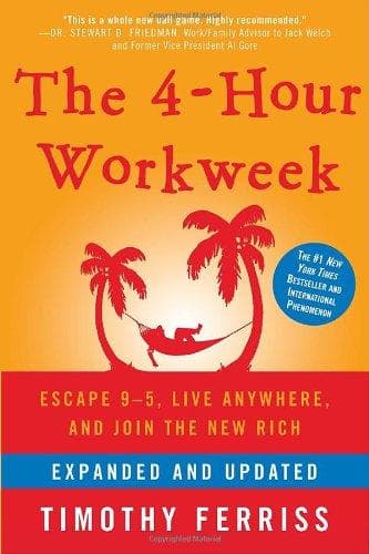 Omslag van The 4-Hour Workweek van Timothy Ferriss